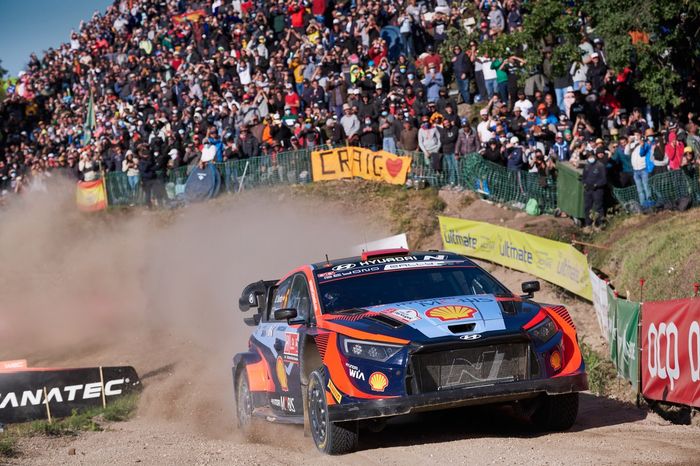 Dani Sordo, Cándido Carrera, Hyundai World Rally Team Hyundai i20 N Rally1