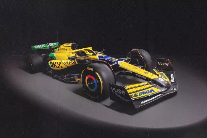 Diseño del McLaren Senna para el GP de Mónaco