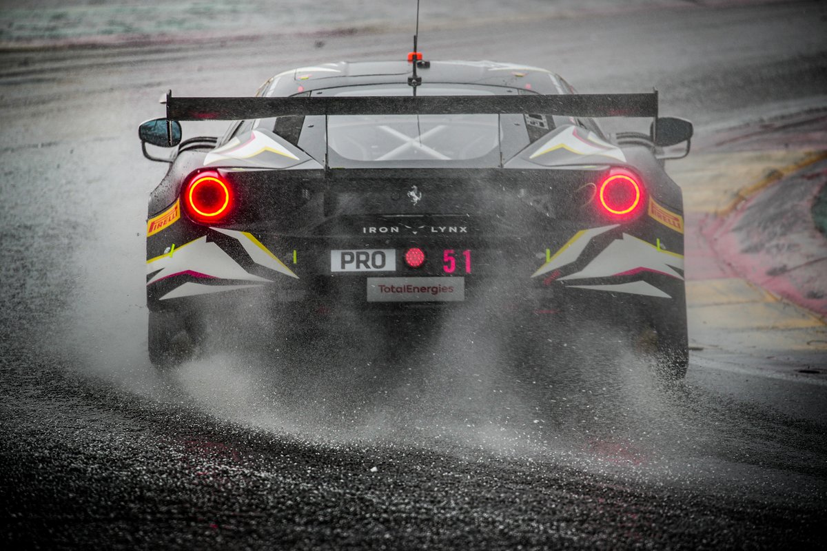 #51 Iron Lynx Ferrari 488 GT3: Alessandro Pier Guidi, Nicklas Nielsen, Côme Ledogar
