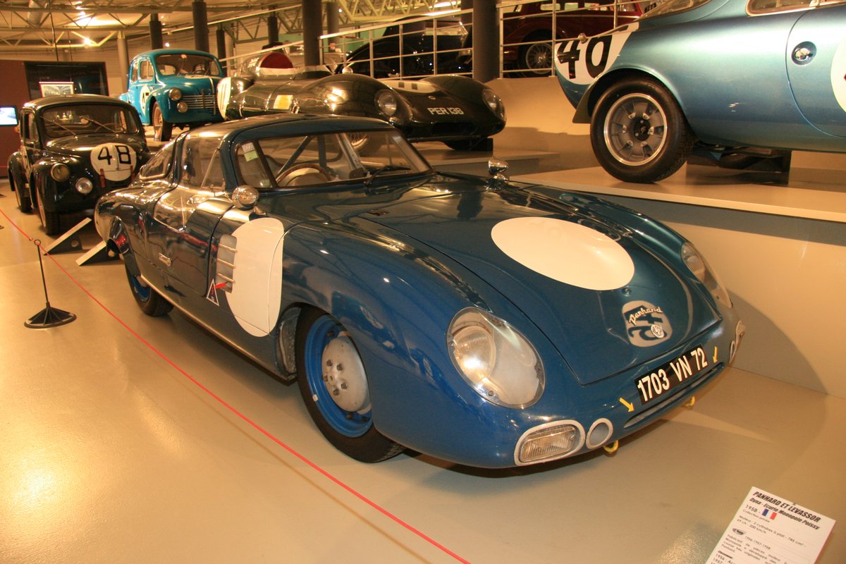1958年:パナール・エト・ルヴァッサ・ダイナ(Panhard et Levassor Dyna - Ecurie Monopole Poissy)