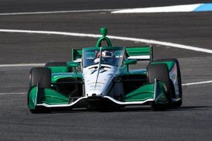Callum Ilott, Juncos Racing tests the Juncos Hollinger-Chevrolet IndyCar