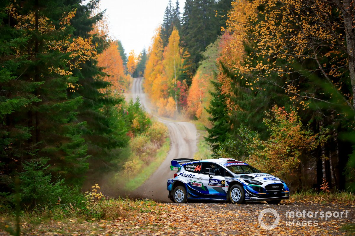 Gus Greensmith, Chris Patterson, M-Sport Ford WRT Ford Fiesta WRC