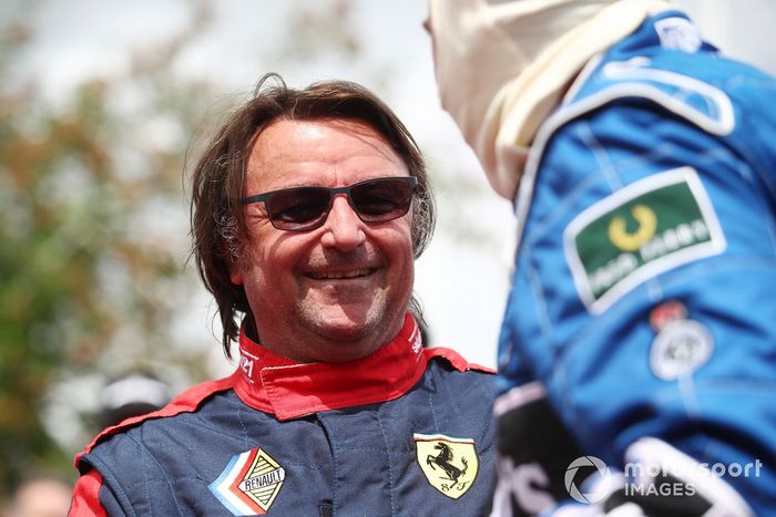 Rene Arnoux y Nigel Mansell 