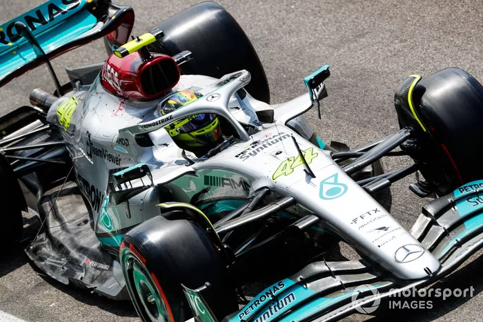 Lewis Hamilton, Mercedes W13