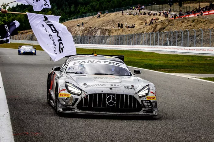 1. #88 AMG Team AKKODIS ASP Mercedes-AMG GT3: Raffaele Marciello, Daniel Juncadella, Jules Gounon