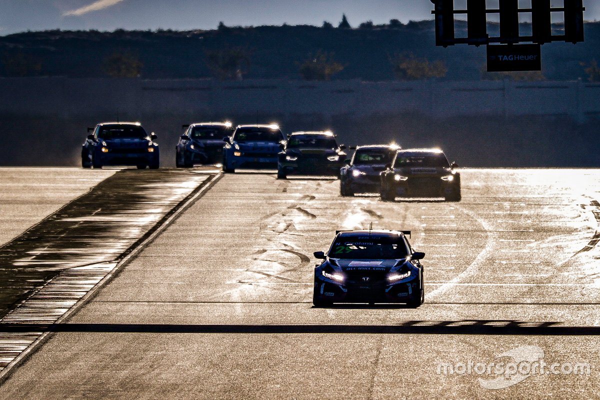 WTCR-Action im Motorland Aragon in Alcaniz