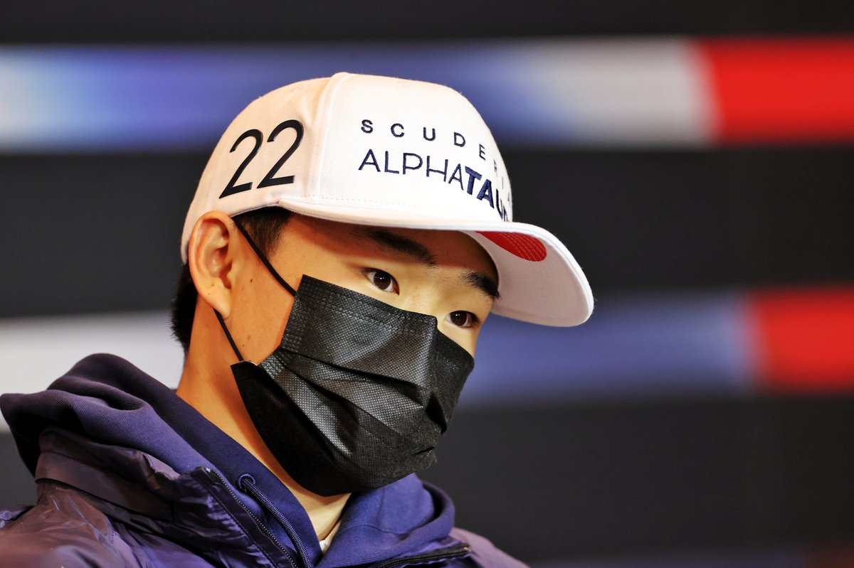 Yuki Tsunoda, AlphaTauri in the Press Conference