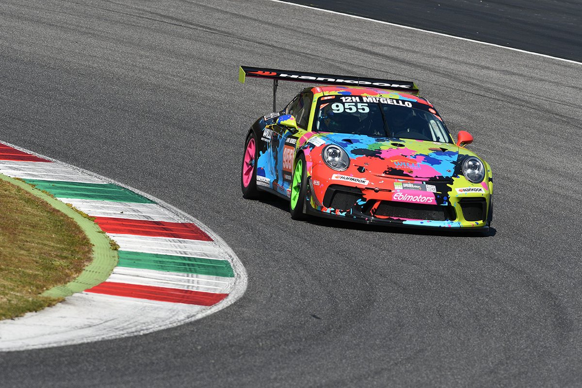 #955 Willi Motorsport by Ebimotors: Fabrizio Broggi, Sergiu Nicolae, Sabino de Castro, Porsche 991-II Cup