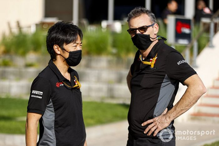 Ayao Komatsu, ingeniero jefe de carrera de Haas F1