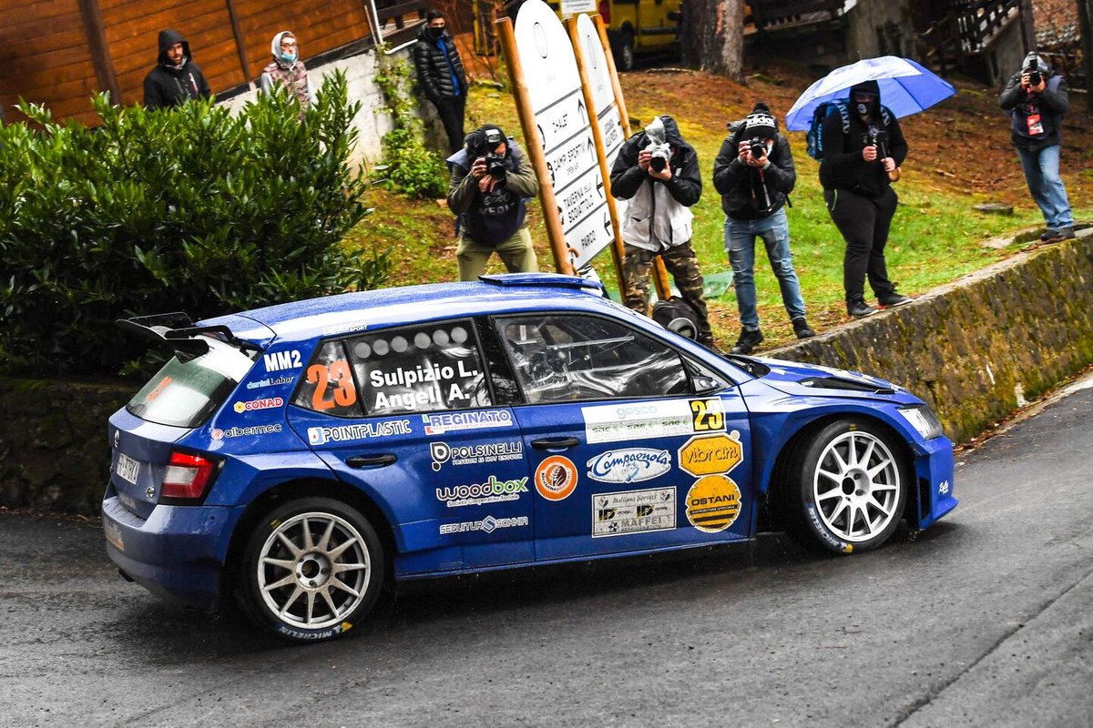 Liberato Sulpizio, Alessio Angeli, Rally Team, Skoda Fabia Rally2 Evo