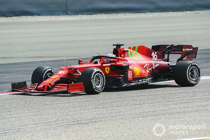 Charles Leclerc, Ferrari SF21 