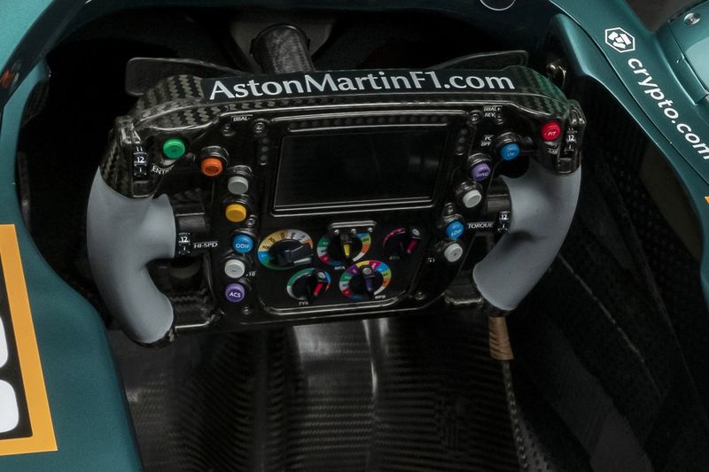 Detalle del Aston Martin AMR21