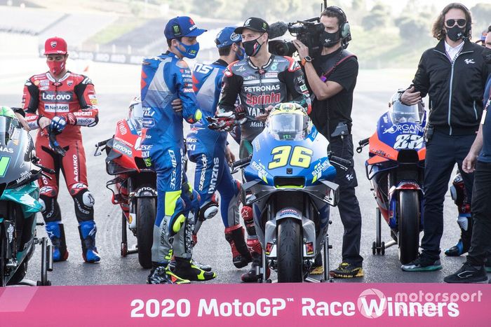 Joan Mir, Team Suzuki MotoGP, Fabio Quartararo, Petronas Yamaha SRT