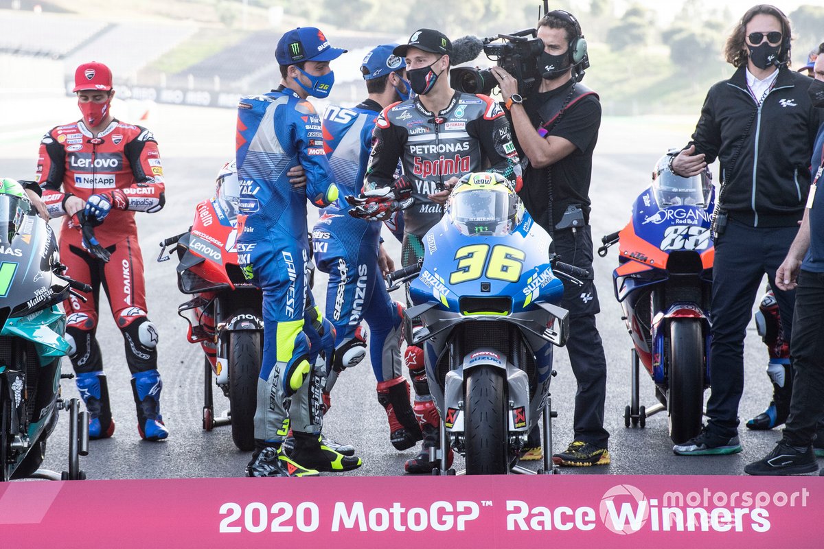 Joan Mir, Team Suzuki MotoGP, Fabio Quartararo, Petronas Yamaha SRT