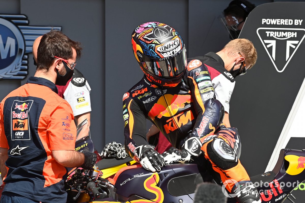 Remy Gardner, Red Bull KTM Ajo parc ferme