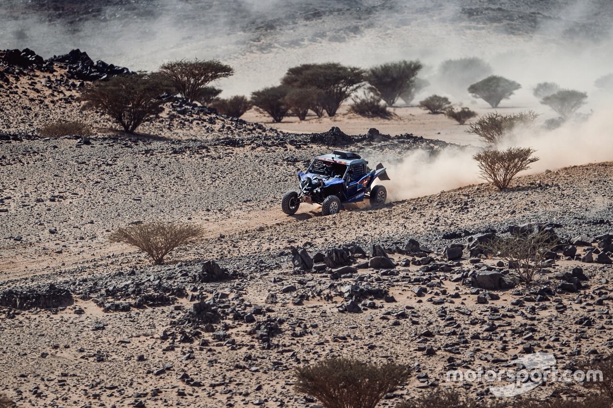 #385 Yamaha Powered by X-Raid Team: Mattias Ekström, Emil Bergkvist