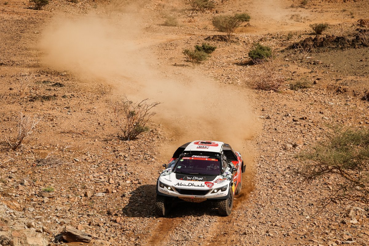 #310 Abu Dhabi Racing Peugeot: Sheikh Khalid Al Qassimi, Xavier Panseri