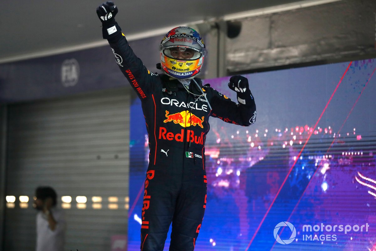 Sergio Perez, Red Bull Racing, 1° posizione