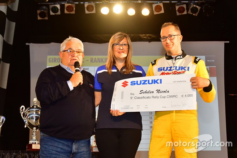 Nicola Schileo premiato ad Adria per il Trofeo Rally Suzuki
