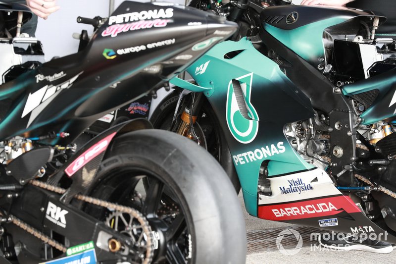 Bike of Franco Morbidelli, Petronas Yamaha SRT