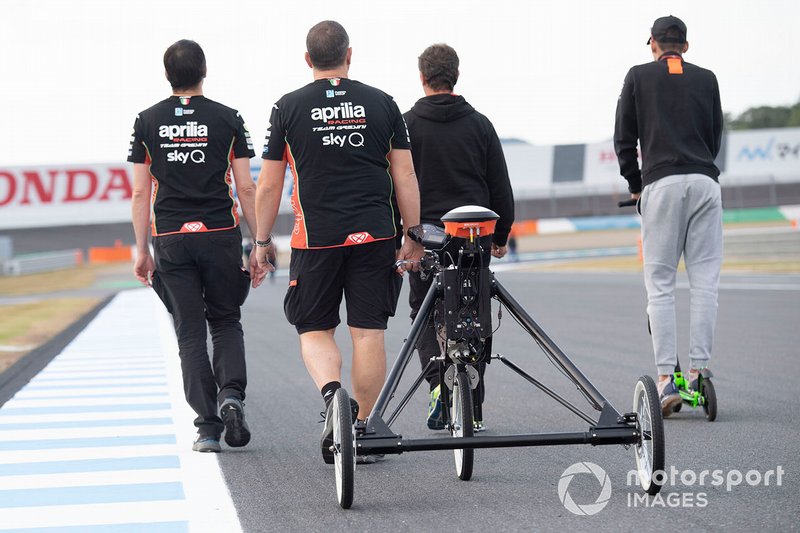 Membri dell'Aprilia Racing Team Gresini