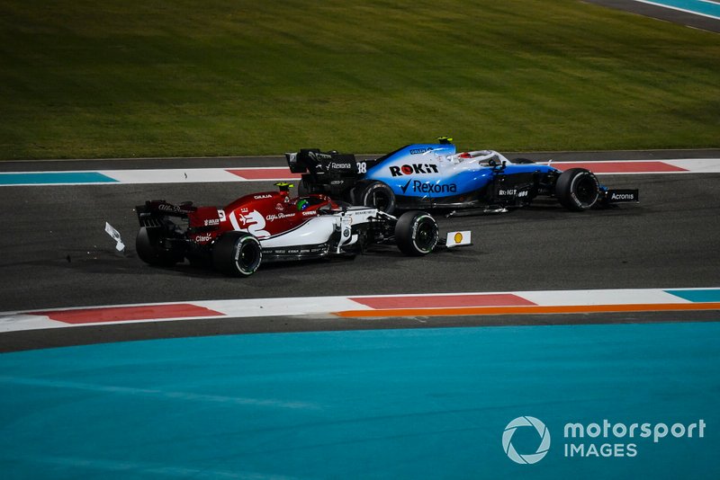 Robert Kubica, Williams FW42, Antonio Giovinazzi, Alfa Romeo Racing C38