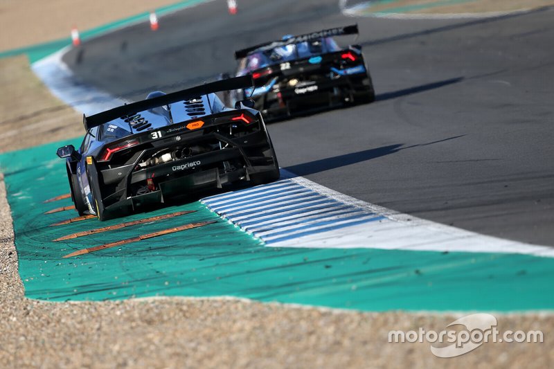 #31 Huracan Super Trofeo Evo, Target Racing: Frederik Schandorff, Jonathan Cecotto
