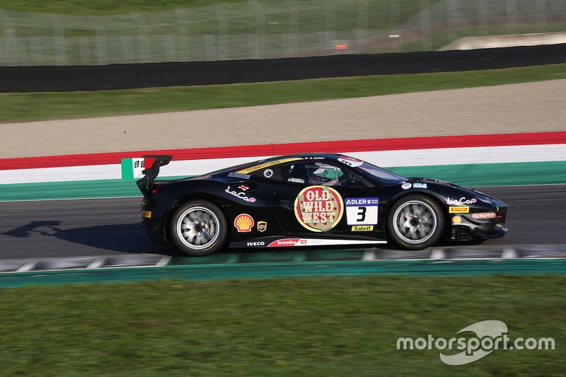 #3 Ferrari 488 Challenge, Rossocorsa: Niccolò Schirò
