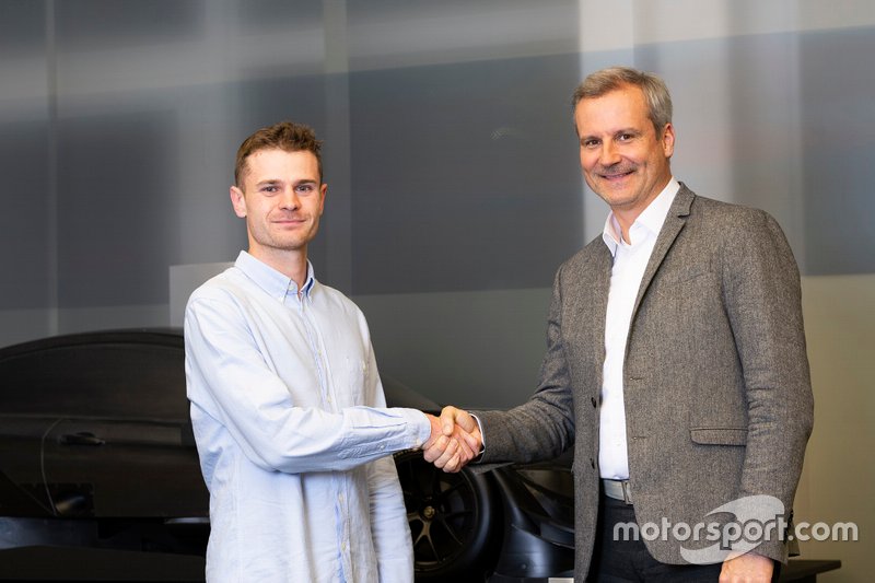 Jonathan Aberdein e Jens Marquardt, BMW Group Motorsport Director