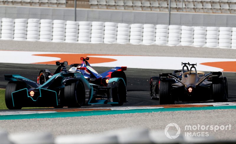 Pascal Wehrlein, Mahindra Racing, M6Electro Sébastien Buemi, Nissan e.Dams, Nissan IMO2, Antonio Felix da Costa, DS Techeetah, DS E-Tense FE20, Mitch Evans, Panasonic Jaguar Racing, Jaguar I-Type 4