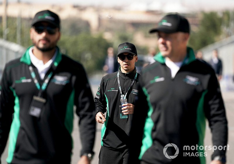 Mashhur Bal Hejaila, Saudi Racing on the track walk