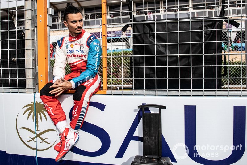 Pascal Wehrlein, Mahindra Racing on the grid