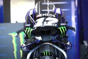 La moto de Maverick Vinales, Yamaha Factory Racing