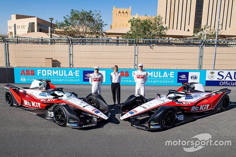 Felipe Massa, Edoardo Mortara, Susie Wolff, Venturi Racing