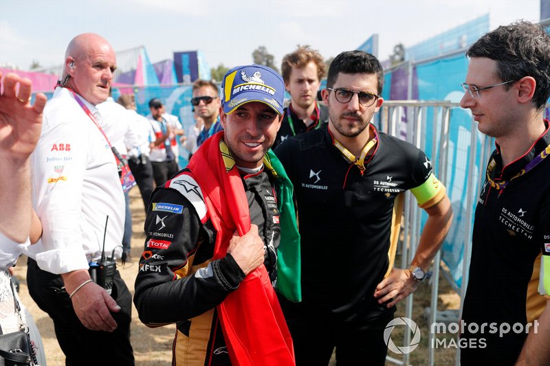Antonio Felix da Costa, DS Techeetah after the podium
