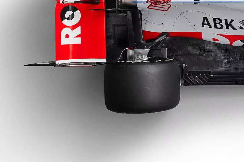 Detalle del Williams FW43