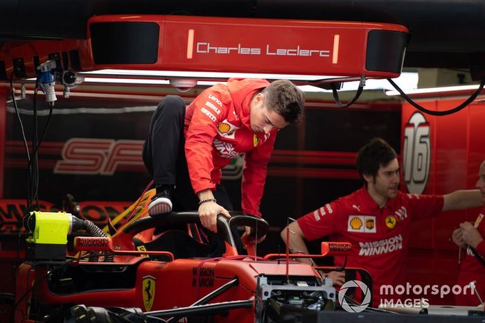 Charles Leclerc, Ferrari en el Ferrari SF90 