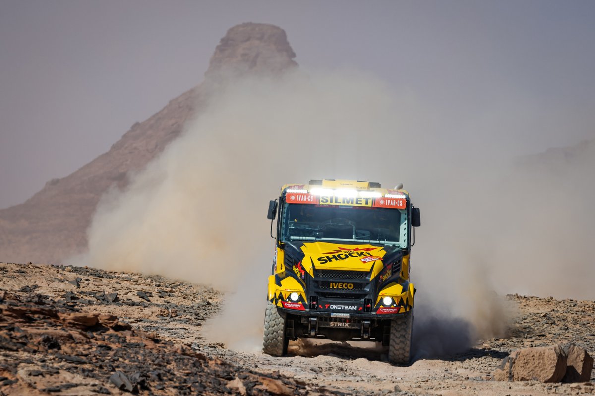 #503 Big Shock Racing Iveco: Martin Macik, Frantisek Tomasek, David Svanda