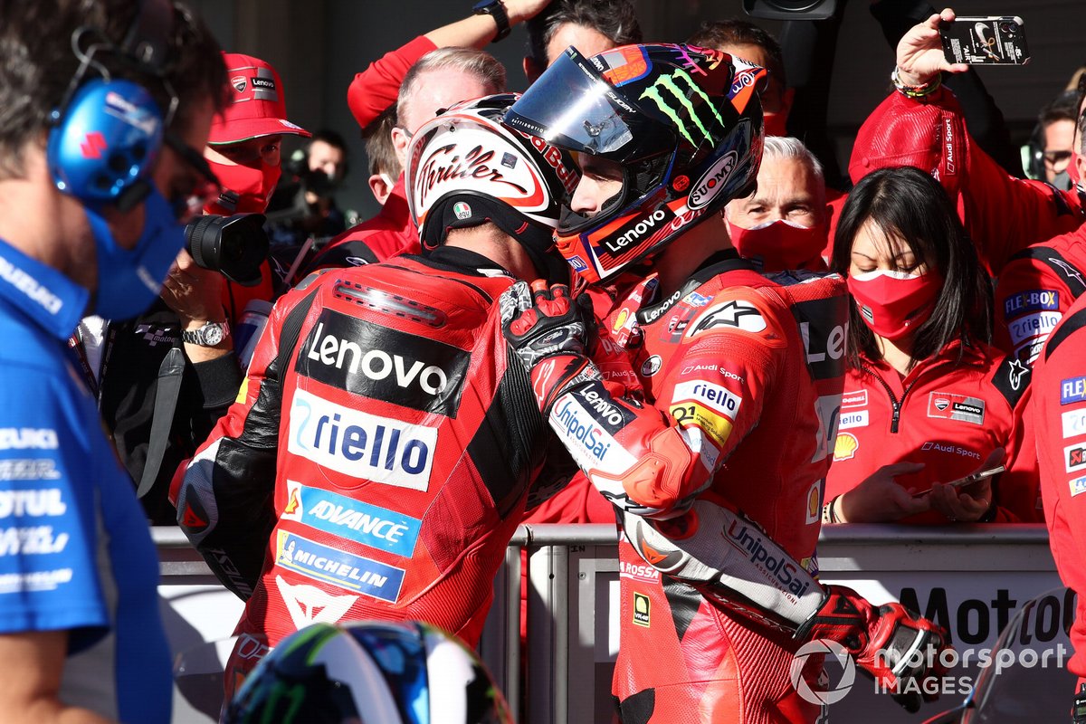 Jack Miller, Ducati Team, Francesco Bagnaia, Ducati Team