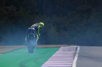 Valentino Rossi, Yamaha Factory Racing, con problemi al motore