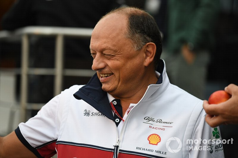 Frederic Vasseur, Team Principal, Alfa Romeo Racing