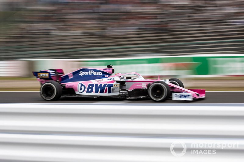 8º Sergio Perez, Racing Point RP19 (1:29.299)
