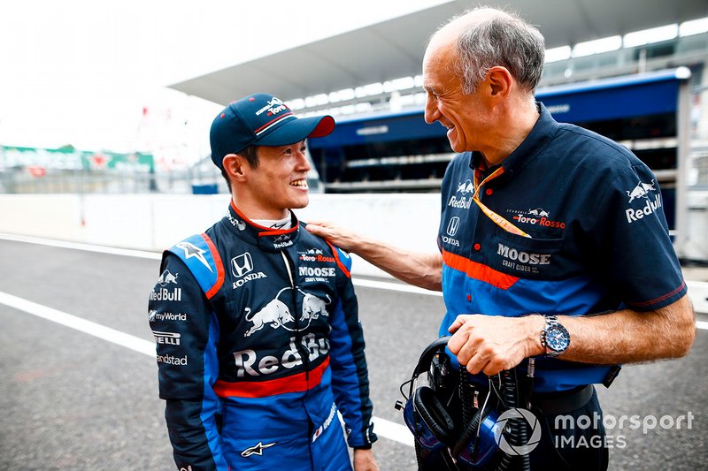 Naoki Yamamoto, Toro Rosso, con Franz Tost, Director Toro Rosso