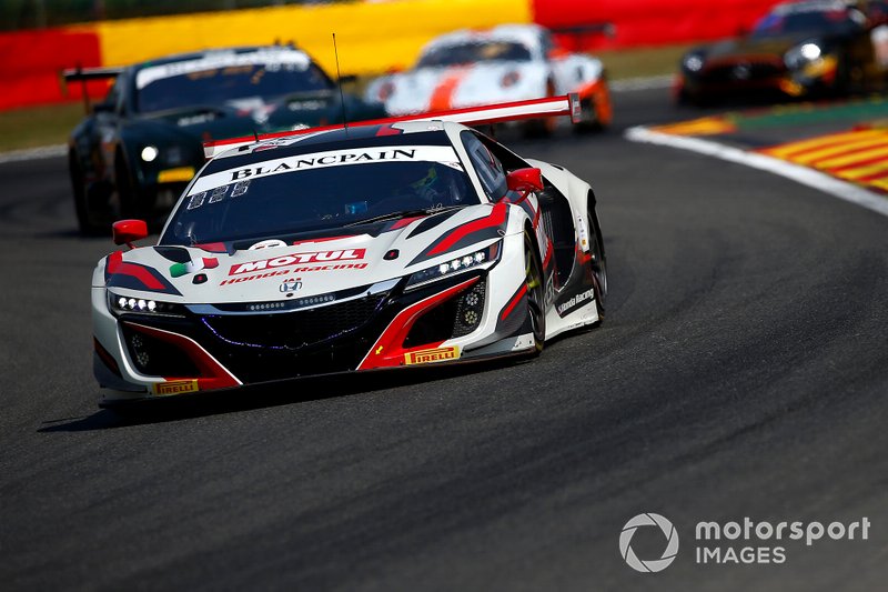 #30 Honda Team Motul Honda Acura NSX GT3 2019: Mario Farnbacher, Bertrand Baguette, Renger van der Zande