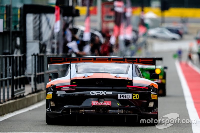 #20 GPX Racing Porsche 911 GT3 R: Kevin Estre, Michael Christensen, Richard Lietz