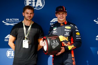 Pole pozisyonu sahibi Max Verstappen, Red Bull Racing