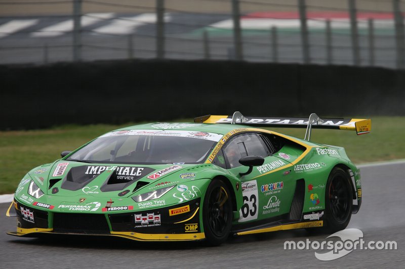#63 Lamborghini Huracan GT3 Evo GT3 PRO, Imperiale Racing: Postiglione-Mul-Frassineti
