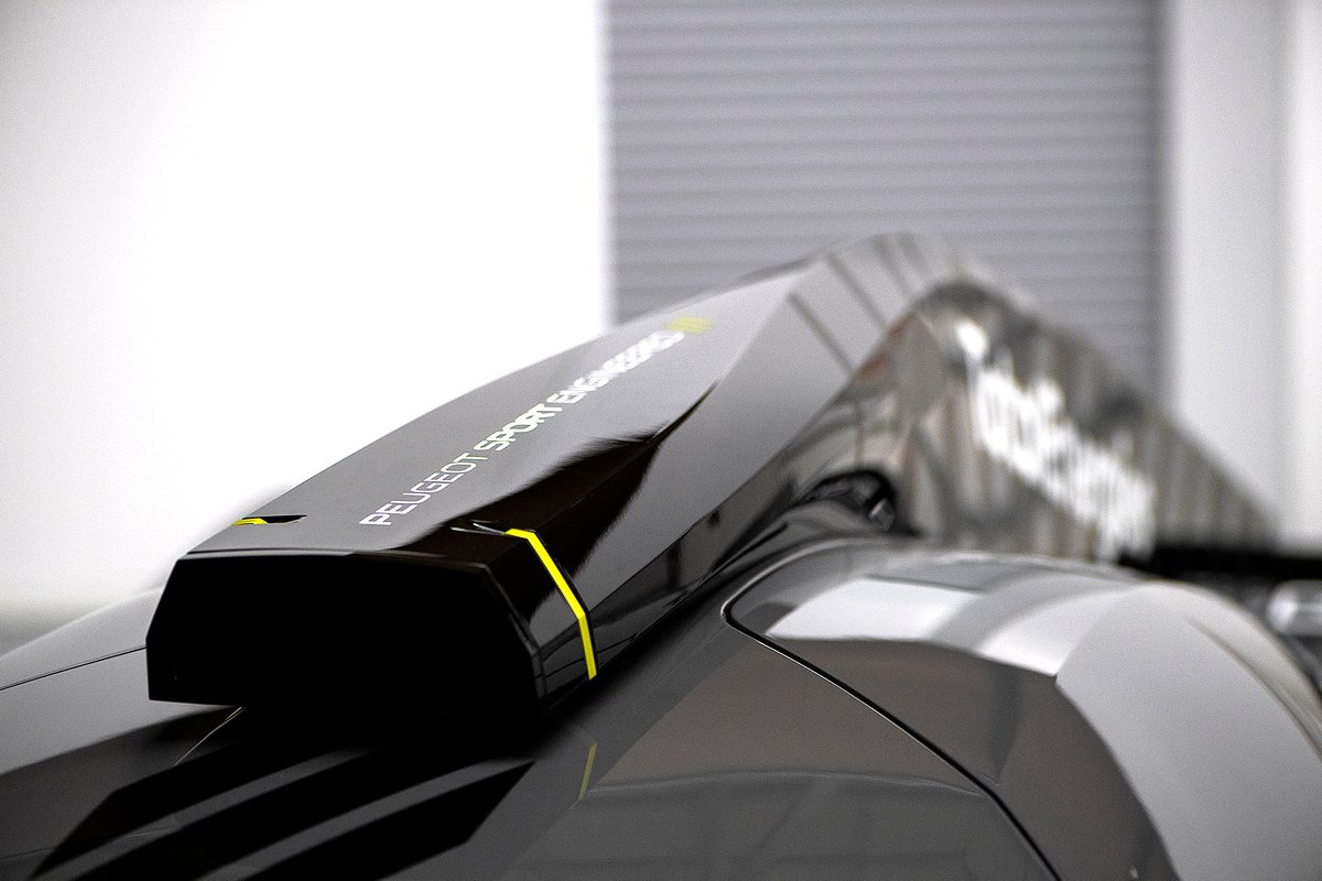 Detalle del Peugeot Hypercar 9X8