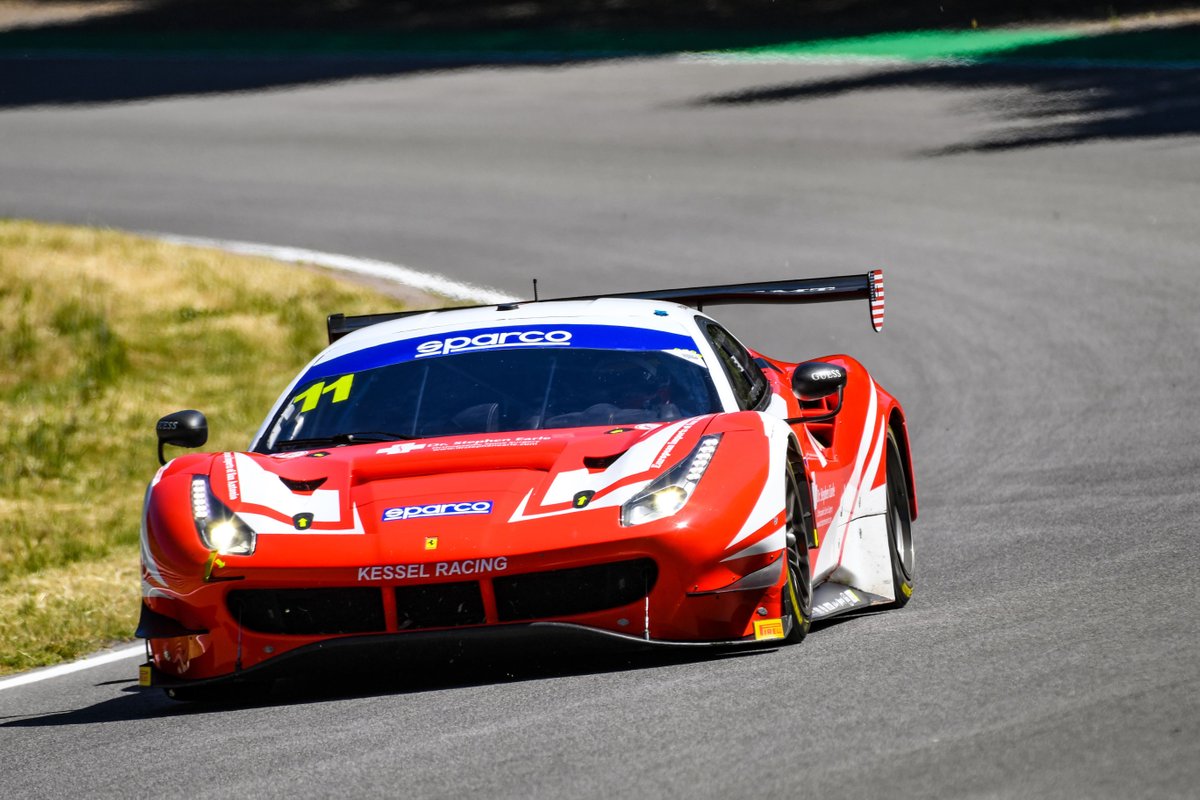 #11 Kessel Racing, Ferrari 488 GT3 Evo: Stephen Earle, David Perel