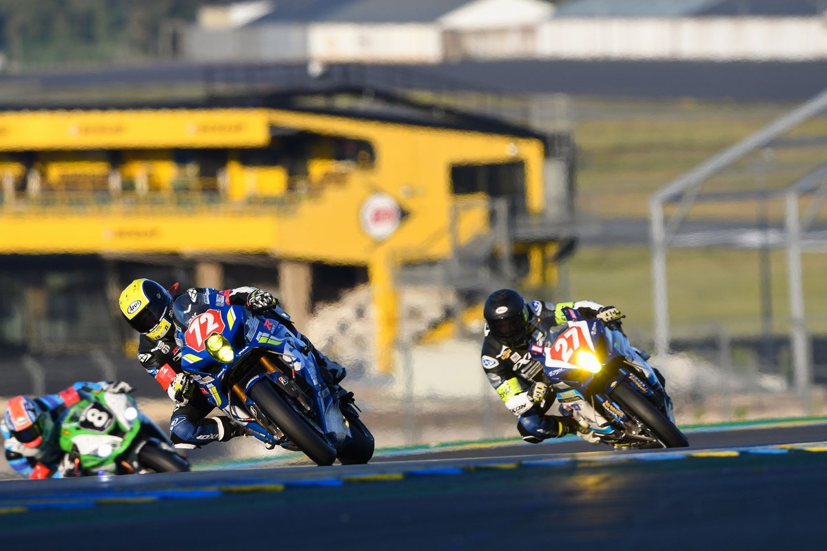 #72 Junior Team LMS Suzuki: Martin Renaudin, Guillaume Raymond, Valentin Suchet